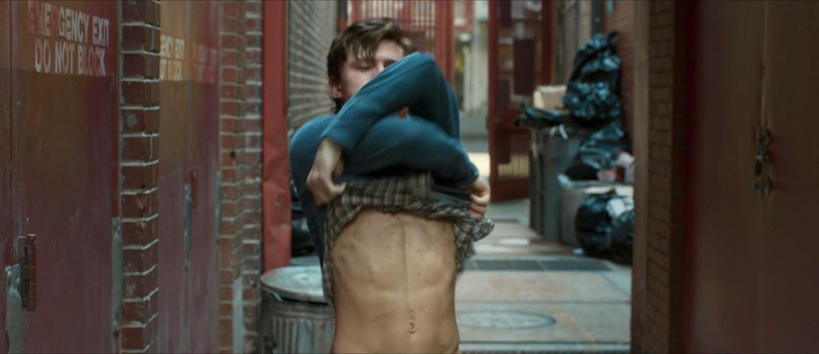 Peter parker wedgie